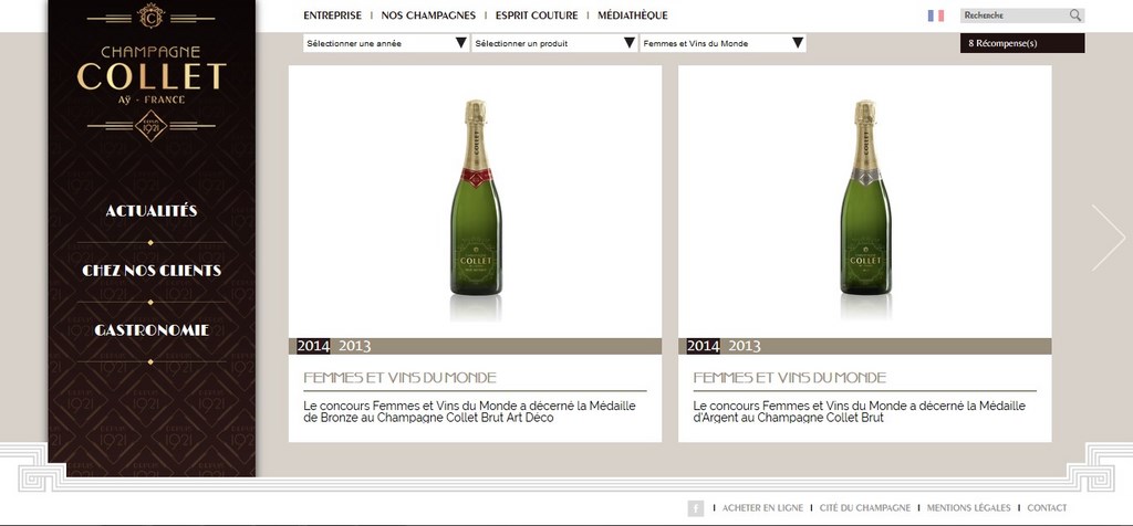 champagne collet -ay